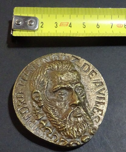MEDALLA PEDRO MENENDEZ DE AVILES BRONCE TECXX 26 - Imagen 3 de 4
