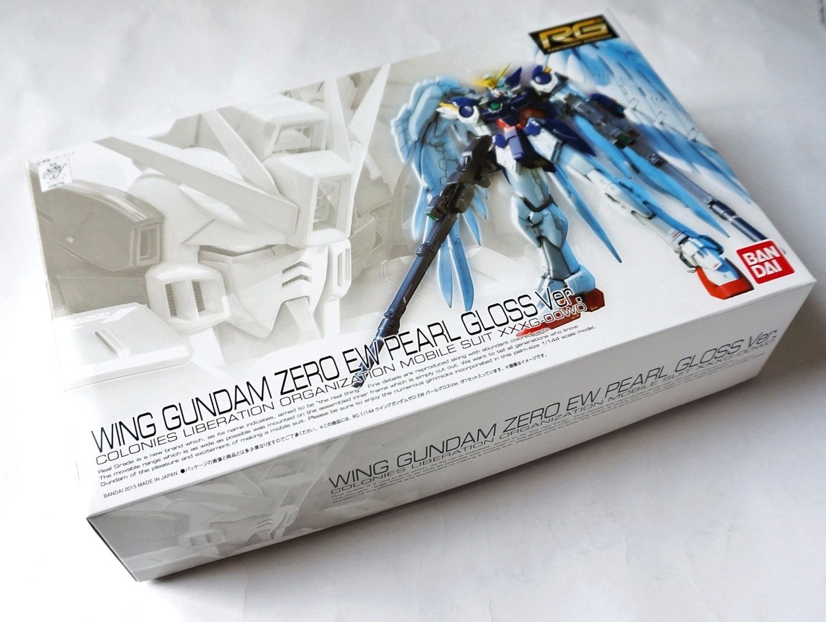 ロボット WING GUNDAM ZERO EW PEARL GLOSS Ver. P-Bandai Exclusive] RG Wing Gundam Zero EW Pearl Gloss Ver