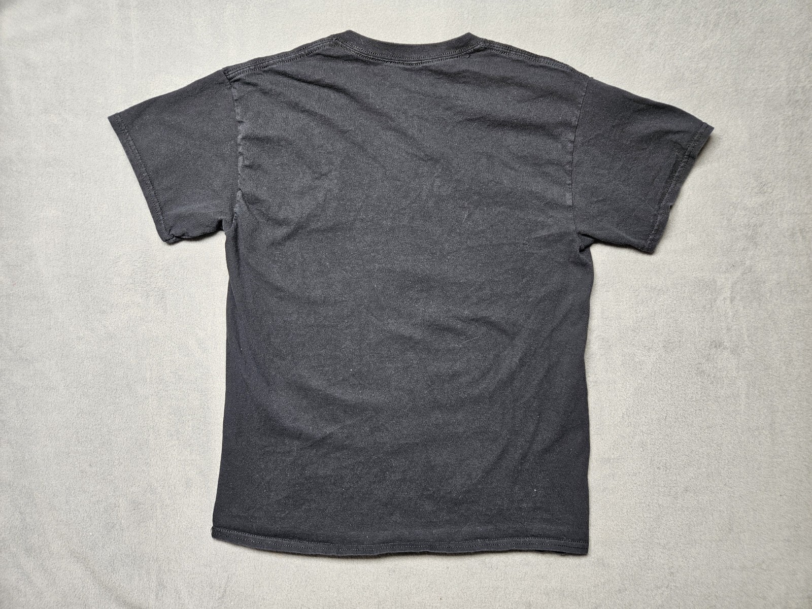 FILA T shirt Death Row Records uomo M nero bianco musica rap grafica maglietta adulto