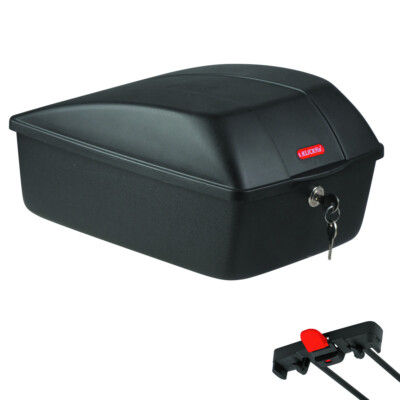 Rixen&Kaul Klickfix Bike Box Racktime abschließbar schwarz 12 Liter