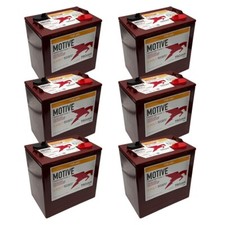 Set of 6  Trojan T105-AES 6 Volt Deep Cycle AGM Battery  Maintenance Free