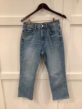 Zara Women's Blue Size 6 Straight Leg Denim Jeans Size 6 28 X 25