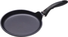 Swiss Diamond 6224 Classic Nonstick Crepe Pan Gray, 9.5-Inches