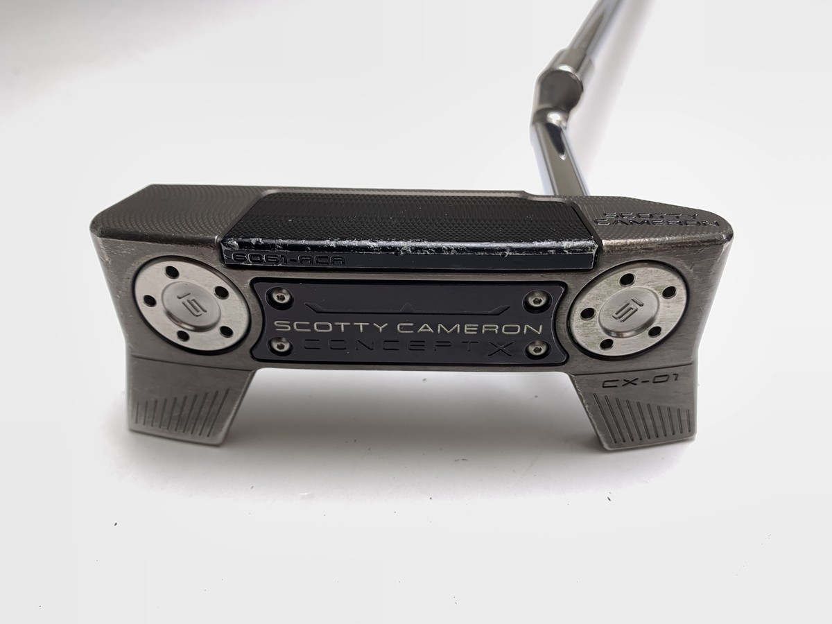 SCOTTY CAMERON CONCEPT XCX-01パター New! Titleist Scotty Cameron Concept X CX-01 Right Handed 35