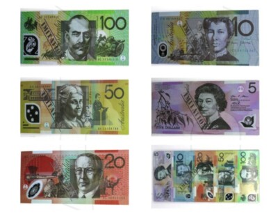 souvenir note pad kids toy fake notepad play australian dollar money 50 sheets ebay