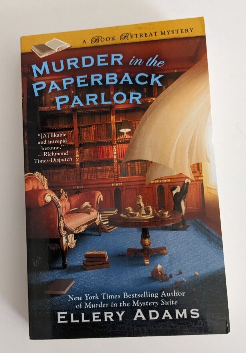 Selection of Cozy murder mysteries Ellery Adams Lauren ElliotAmanda