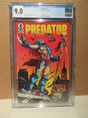 Predator #1 Dark Horse Comics 6/89 CGC 9.0