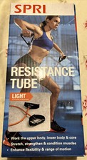 NEW SEALED 2020 SPRI RESISTANCE TUBE light work upper, lower, core body