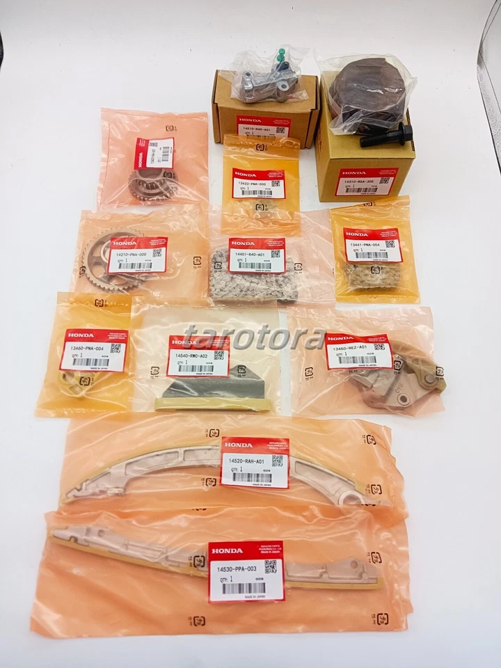 NEW For 08-2015 HONDA ACCORD CR-V 2.4L L4 DOHC Timing Chain Kit VVT Sprocket SET - Изображение 2 из 4
