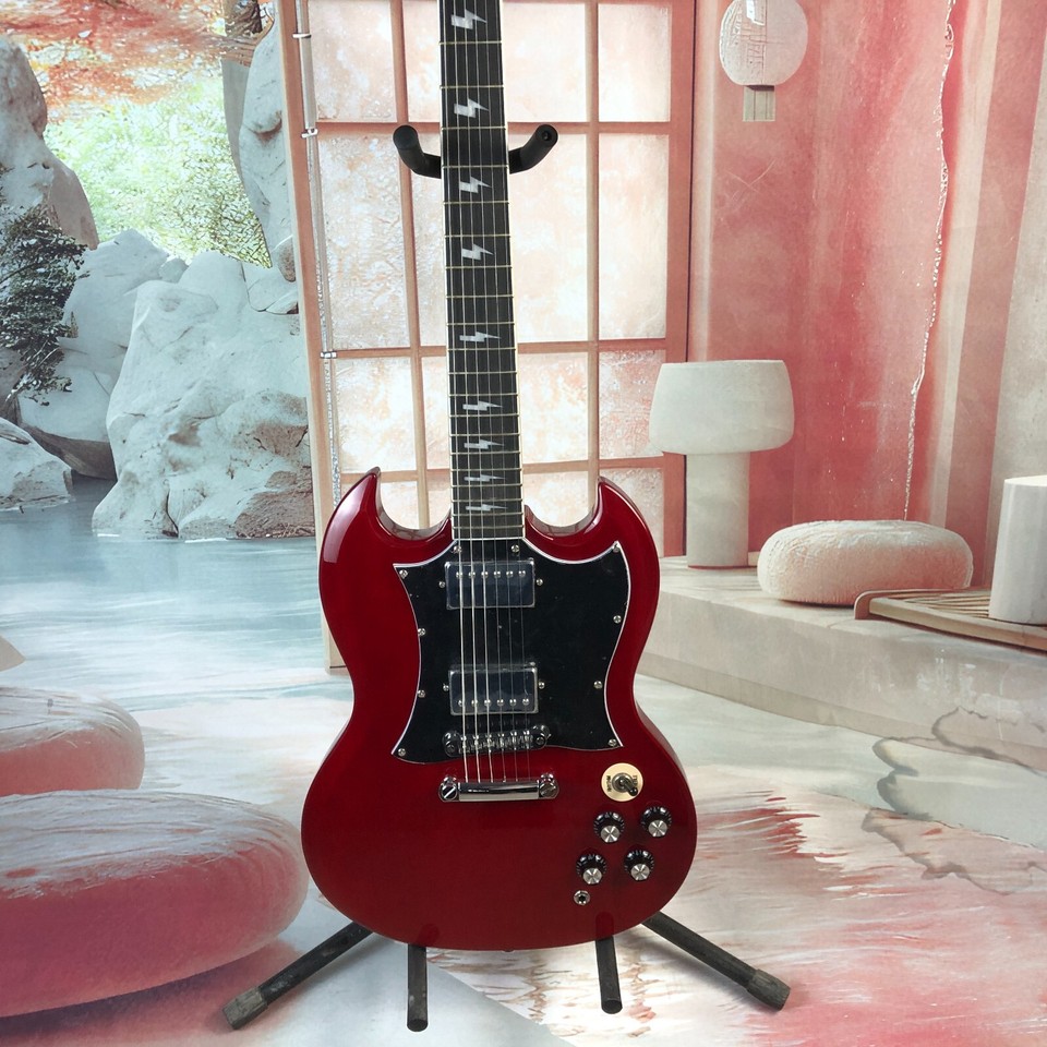 Custom Shop Angus Young SG Red Electric Guitar Shipment from US ...