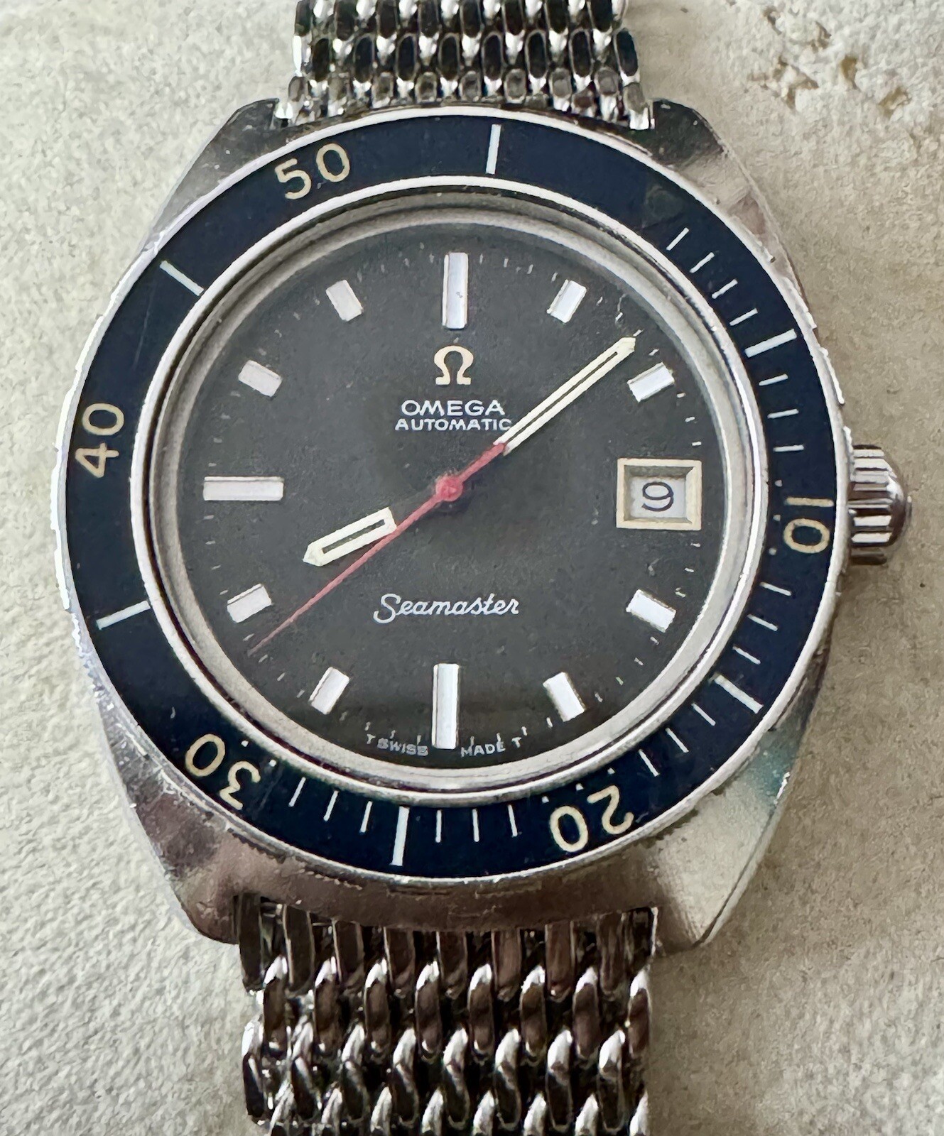 OMEGA seamaster diver date quick setting
