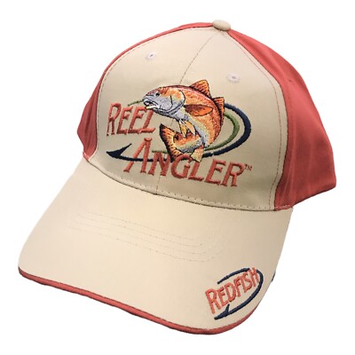 Reel Angler Curved Bill Adjustable Trucker Hook and Loop Closure Hats