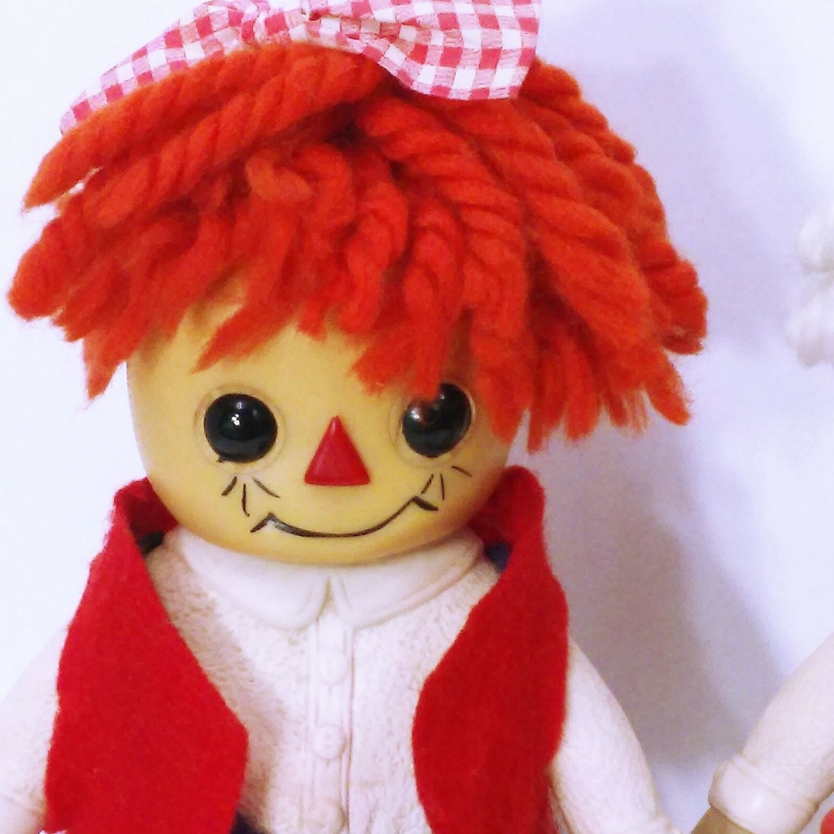 Raggedy Ann Coin Banks Lot of 2 Vintage 1974 with coins Colonial 9