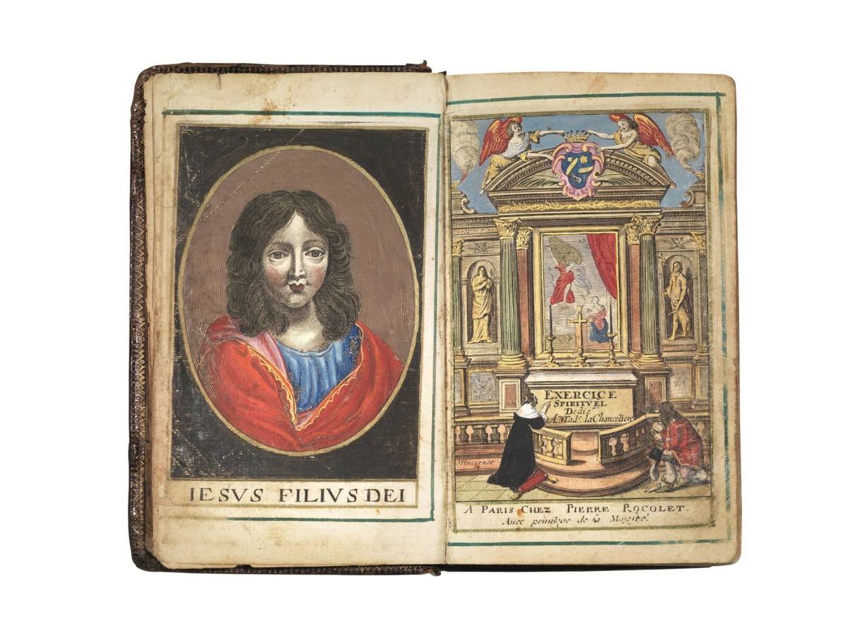 17th century French book of prayers, Pierre Rocolet, art, religion