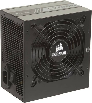 Corsair CXM Series CX650M 650 Watt 80 Plus Bronze Modular ATX Power Supply 