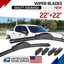 For Ford F150 F250 F350 Premium OEM Front Windshield Wiper Blade 22"+22"