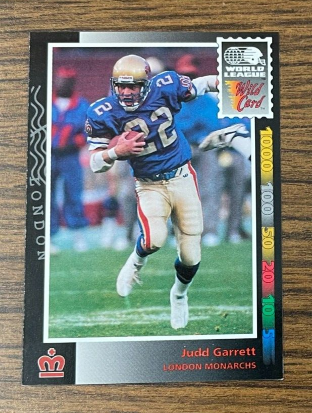 1992 World League Wild Card # 120 Judd Garrett - Princeton | eBay