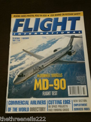 FLIGHT INTERNATIONAL # 4444 - MD-90 FLIGHT TEST - OCT 26 1994