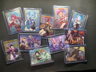 Genshin Kazuha Jean Tim Genshin Impact Metal Card Bandai