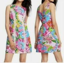 Lilly Pulitzer for Target Multicolor Dress 20th Anniversary Collection Size 4