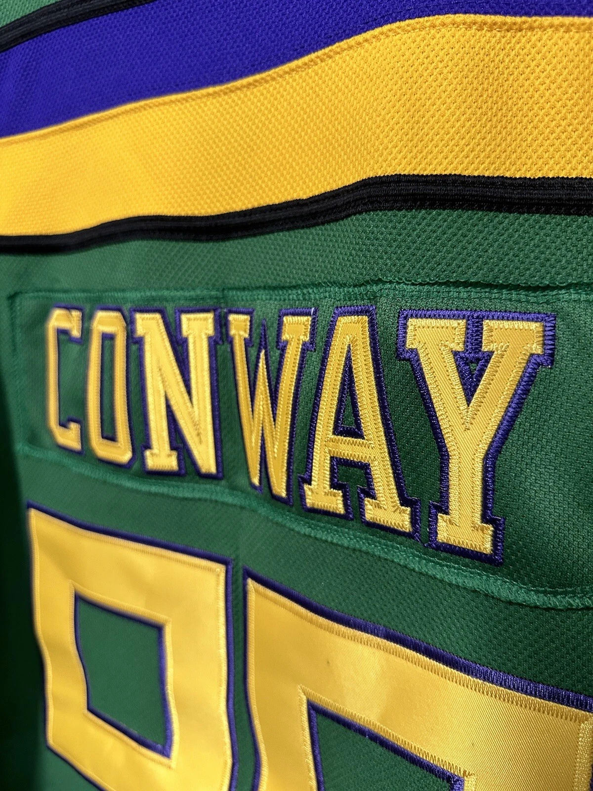 The Mighty Ducks Movie Charlie Conway #96 Hockey Jersey