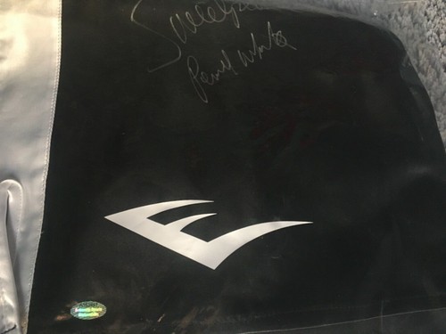 Pernell Whitaker Signed Boxing Trunks COA Auto Inscribed 4 Division Champion  - Picture 2 of 4