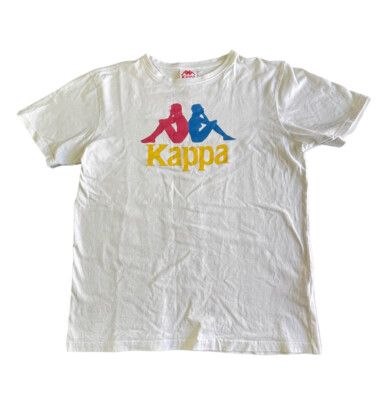 ka na ta classic shirt size1 ホワイト White Organic Cotton Shirt with Embroidered Logo | Kappa USA