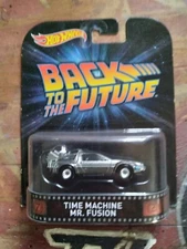 Hot Wheels Retro Entertainment 2014 Back To The Future Time Machine Mr. Fusion