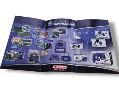  Nintendo Gamecube Beileger Anleitung Flyer Werbung Insert OVP CiB Sammler 