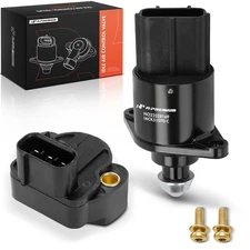 A-Premium 2x Idle Air Control Valve and Throttle Position Sensor for Jeep Dodge
