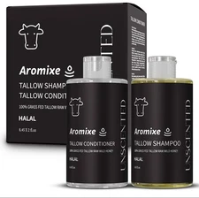 Beef Tallow Honey Shampoo & Conditioner Set – 500ml Natural Hair Care Set