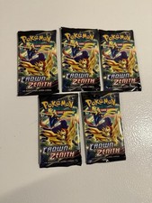 pokémon tcg: crown zenith booster packs 36 – The Pokécave and an all Pokemon Sword & Shield Crown