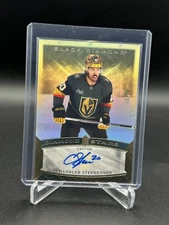 2023-24 UD Black Diamond Stars Gold Auto /25 Chandler Stephenson #BDS-CS