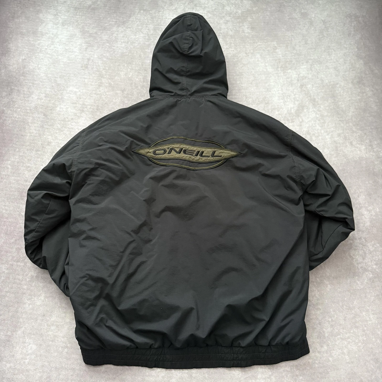 Vintage ONeill Snowwear Jacket Mens L Black Hooded Puffer Thermore Ski
Opens in a new window or tab