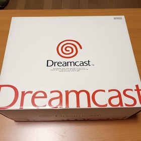 SEGA Dreamcast No.HKT-3000 Console Set w/Visual Memory & 3 Games Tested Used