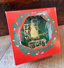 Towle Christmas Collectibles Jack-In-The-Box Ornament Gold Plated Ornament