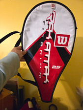 Head Agassi Junior Series TI.Agassi 25 Tennis Racquet 110 in&sup2; 4" Grip Cover  2