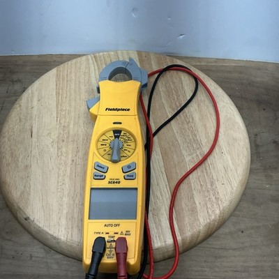 Fieldpiece SC640 TRMS AC/DC Swivel Head Clamp Meter with Dual Display(T)