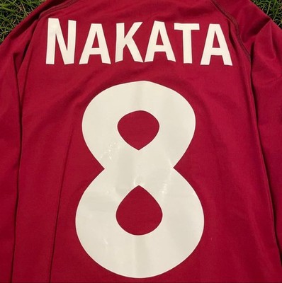 Nakata - AS Roma 2000 2001 Official Long Sleeve Jersey Shirt Kit