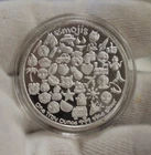 1 oz .999 Silver Round Emojis Coin..