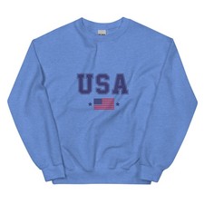 USA Women's Crew Neck Sweatshirt