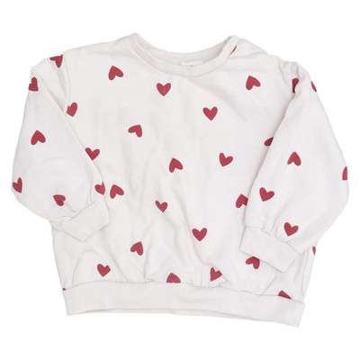 H&M, Sweatshirt, Größe: 86, Weiß, Baumwolle, Sonstiges, Sweat #dda