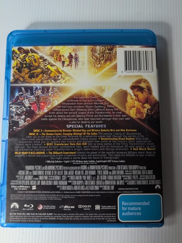 Transformers: Revenge Of The Fallen Blu-ray 2-Disc Special Edition - Very Good - Picture 2 of 5