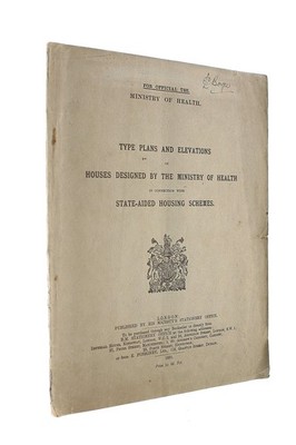 Type Plans and Elevations of Houses Designed by the Ministry of Health in Conn..