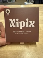 Nipix Silicon Nipple Covers 100%  Medical Grade Adhesive - 1 Pair  (3"x3")