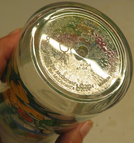 2024 McDonalds Ty Beanie Baby Collectors Cup Happy Meal Plastic Used Promo Drink - Picture 21 of 23