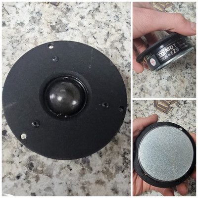 Good Professional ProAudio Morel MDT 29 1-1/8'' Soft Dome Tweeter Liquid Cooling