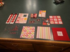 Misc. Scrapbooking Embellishments  Stickers: Valentine's Day Themed Items, NEW