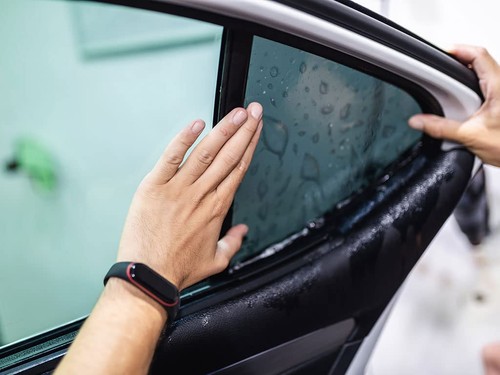 Window Tint Kit Compatible with Dodge Ram 2009-2018 4 Door Crew/Mega Cab - Bl... - Picture 5 of 8