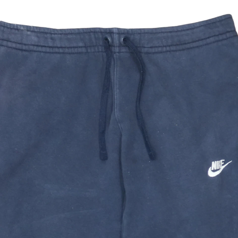 Nike 90's Swoosh Casual Joggers / Sweatpants Medium Navy Blue - Image 3 of 4